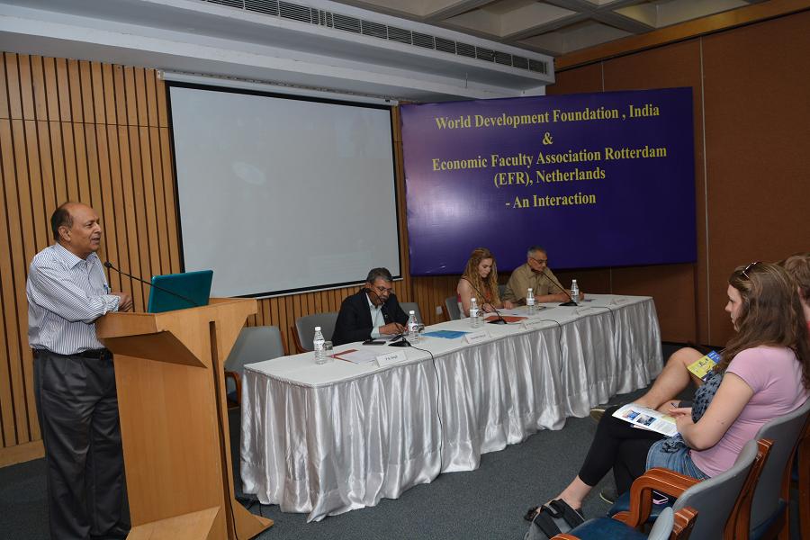 World Development Foundation & Economic Faculty association Rotterdam interaction